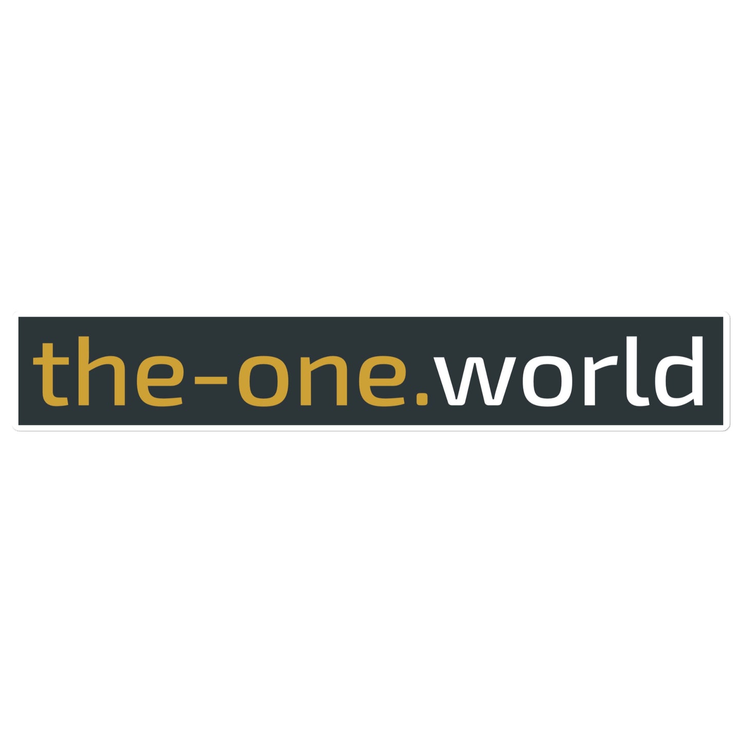 Sticker the-one.world